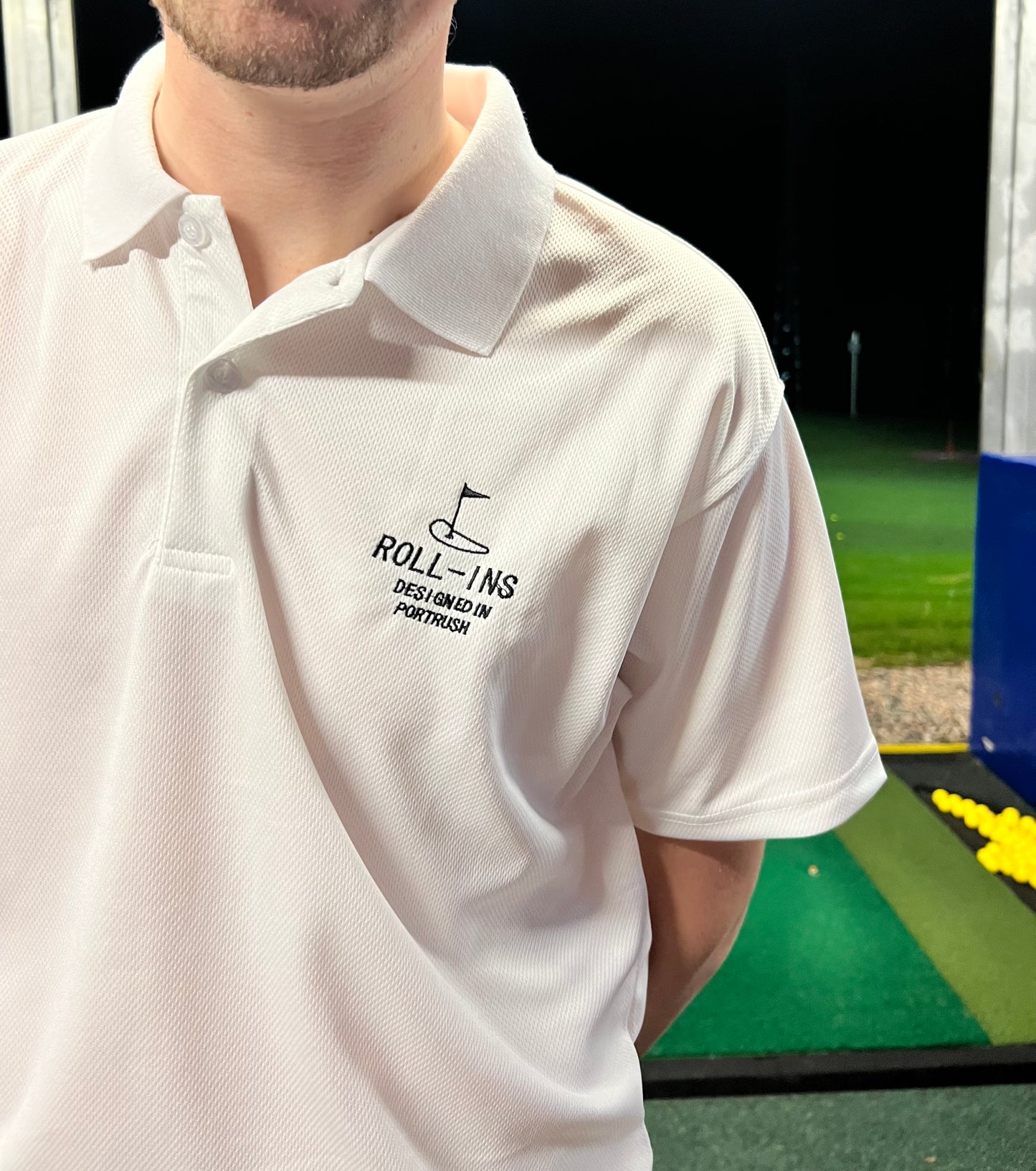 Golf Polo,Shirt, Front Angle